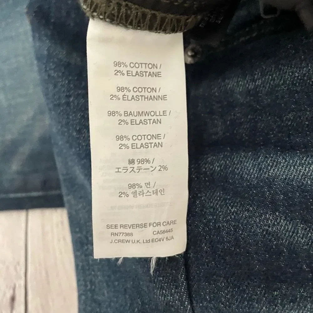 J. Crew Broken In Boyfriend Jeans Sz 26